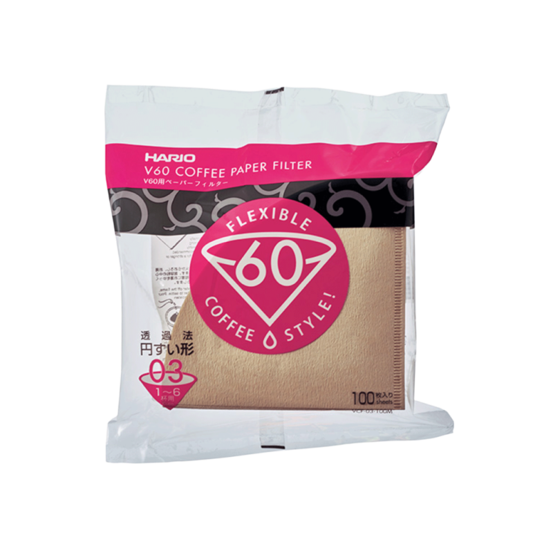 Hario V60 Papirfilter 03, 100 stk